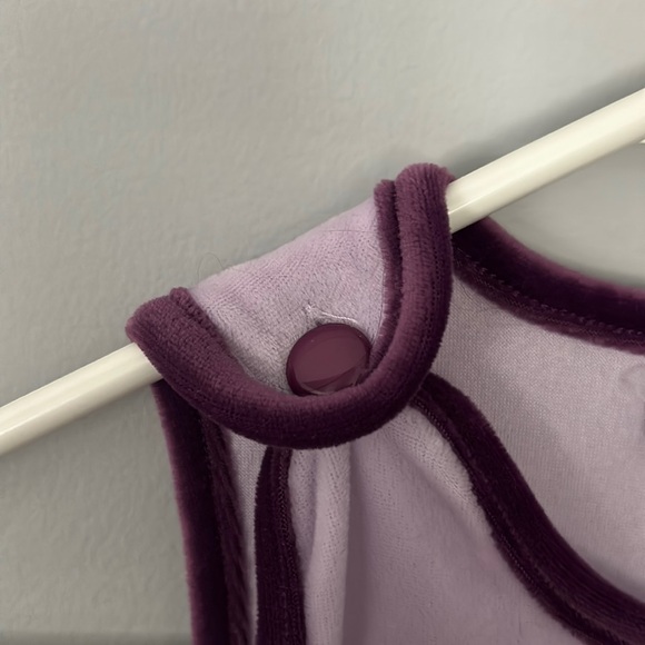 Butterscotch Sleeveless Velour Dress with Flowers in Size 2T - Picture 4 of 5